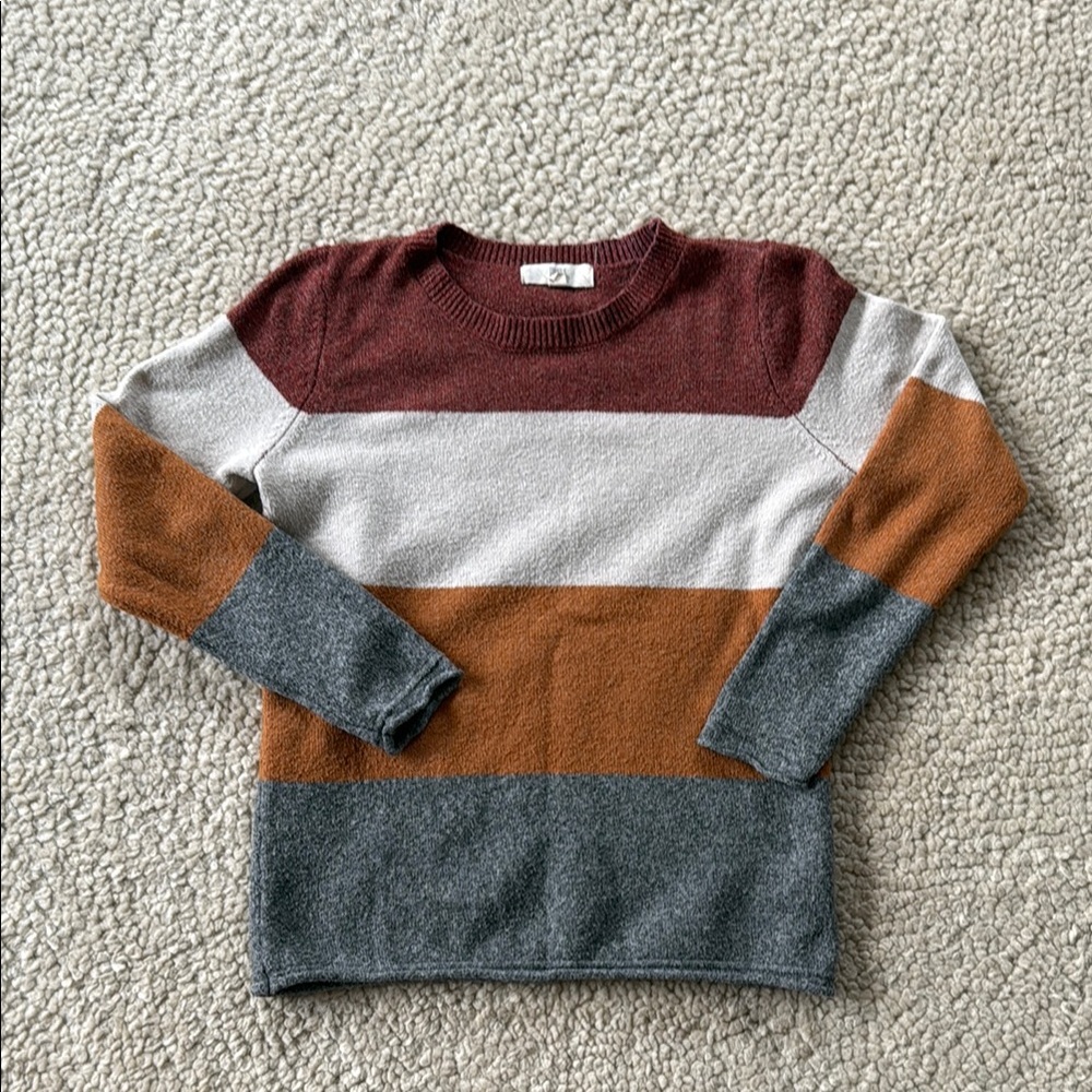 Colorblock Crewneck Sweater for woman